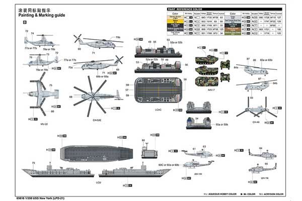 USS New York (LPD-21) (Trumpeter 05616) 1/350