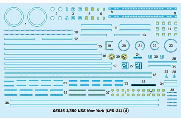 USS New York (LPD-21) (Trumpeter 05616) 1/350