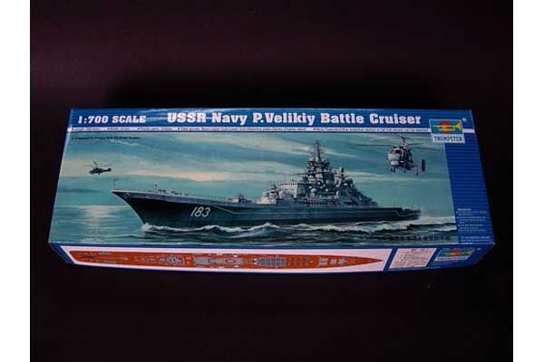 Ракетный крейсер "Петр Великий" (Trumpeter 05710) 1/700