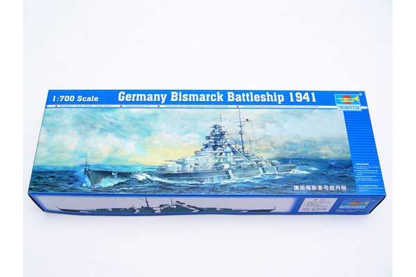 Німецький лінкор Bismarck 1941 (Trumpeter 05711) 1/700