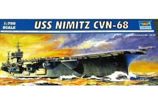 USS NIMITZ CVN-68 (Trumpeter 05714) 1/700 USS NIMITZ CVN-68 (Trumpeter 05714) 1/700