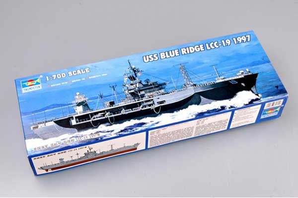 USS BLUE RIDGE LCC-19 1997 (Trumpeter 05715) 1/700
