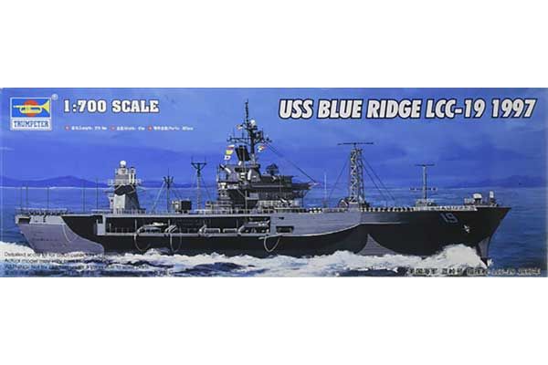USS BLUE RIDGE LCC-19 1997 (Trumpeter 05715) 1/700 USS BLUE RIDGE LCC-19 1997 (Trumpeter 05715) 1/700