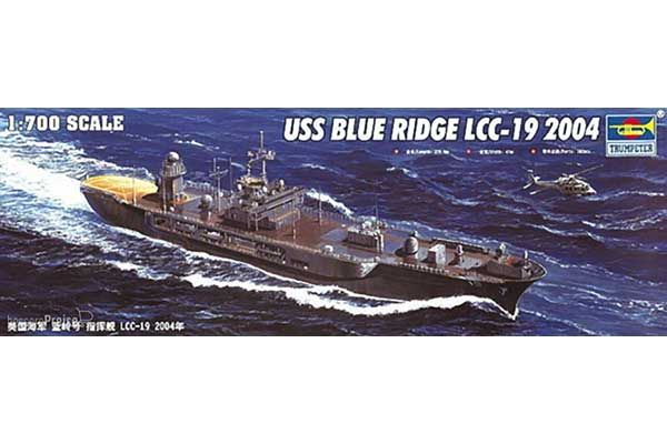 USS BLUE RIDGE LCC-19 2004 (Trumpeter 05717) 1/700 USS BLUE RIDGE LCC-19 2004 (Trumpeter 05717) 1/700