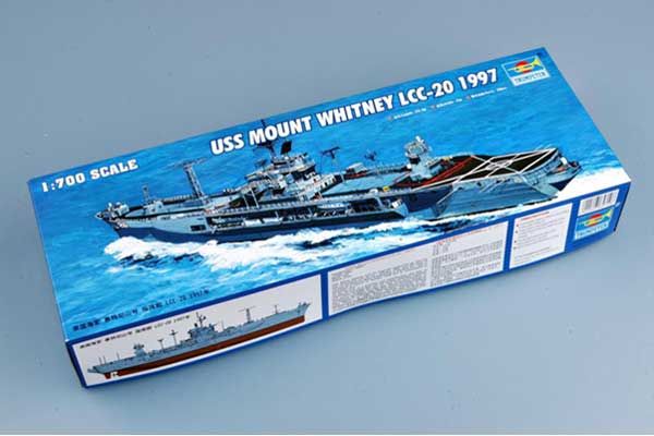 USS MOUNT WHITNEY LCC-20 1997 (Trumpeter 05719) 1/700