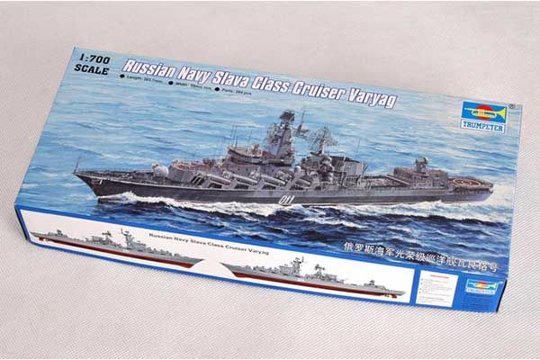 Ракетний крейсер Варяг (Trumpeter 05721) 1/700