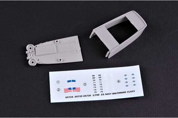 USS PITTSBURGH CA-72 (Trumpeter 05726) 1/700