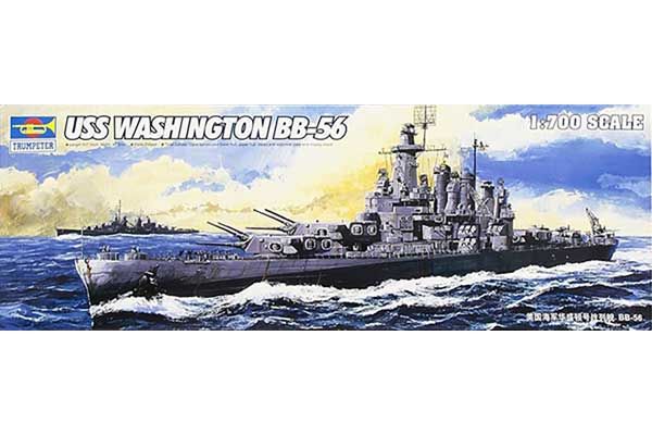 USS Washington BB-56 (Trumpeter 05735) 1/700 USS Washington BB-56 (Trumpeter 05735) 1/700