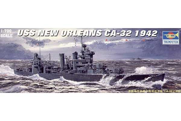 USS New Orleans CA-32(1942) (Trumpeter 05742) 1/700