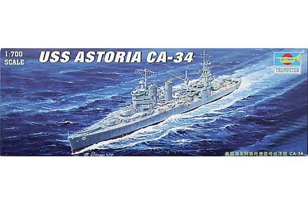 USS Astoria CA-34 1942 (Trumpeter 05743) 1/700