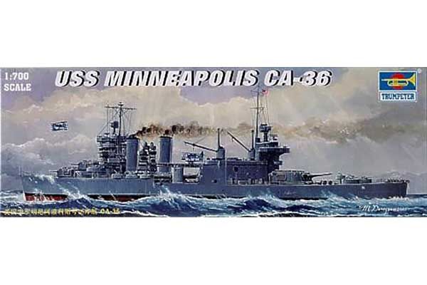 USS Minneapolis CA-36 (1942) (Trumpeter 05744) 1/700 USS Minneapolis CA-36 (1942) (Trumpeter 05744) 1/700