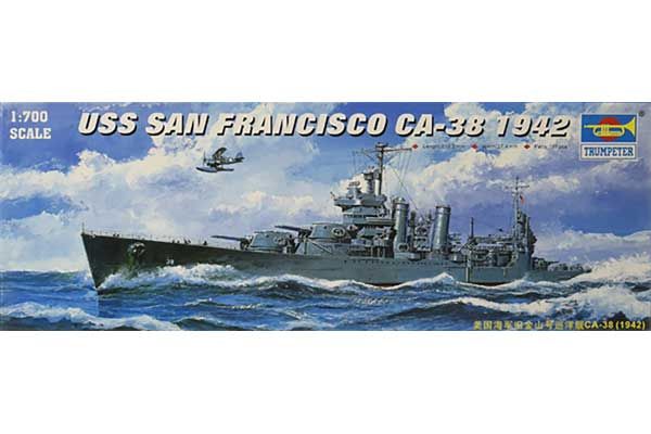 USS San Francisco CA-38 (1942) (Trumpeter 05746) 1/700