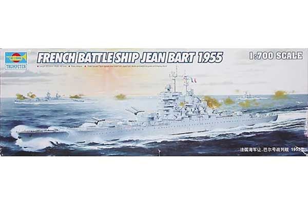 Французський лінкор Jean Bart 1955 (Trumpeter 05752) 1/700