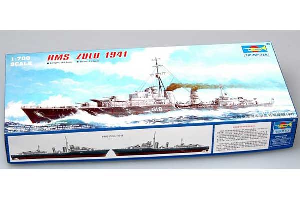 HMS Zulu 1941 (Trumpeter 05758) 1/700