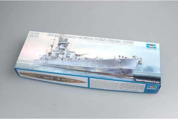 Немецкий крейсер Prinz Eugen 1945 (Trumpeter 05767) 1/700