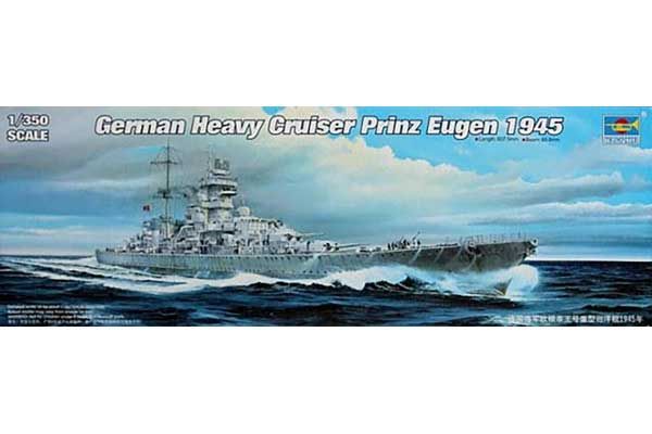 Німецький крейсер Prinz Eugen 1945 (Trumpeter 05767) 1/700 Німецький крейсер Prinz Eugen 1945 (Trumpeter 05767) 1/700