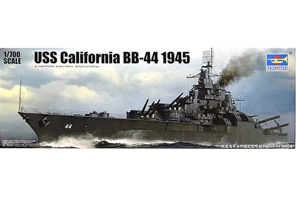 USS California BB-44 1945 (Trumpeter 05784) 1/700 USS California BB-44 1945 (Trumpeter 05784) 1/700