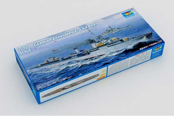 Zerstorer Z-43, 1944 (Trumpeter 05789) 1/700