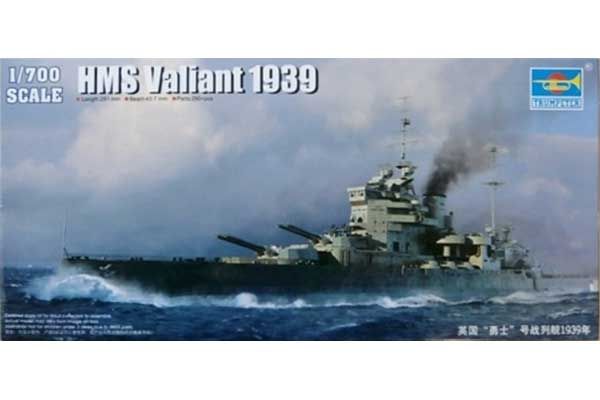 HMS Valiant 1939 (Trumpeter 05796) 1/700