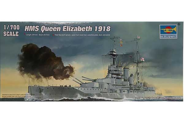 HMS Queen Elizabeth 1918 (Trumpeter 05797) 1/700