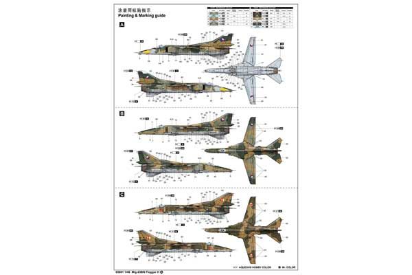 МіГ-23БН Flogger H (Trumpeter 05801) 1/48