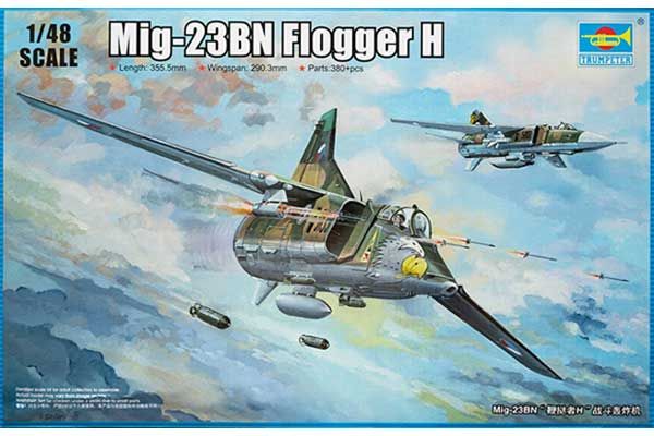 МиГ-23БН Flogger H (Trumpeter 05801) 1/48 МиГ-23БН Flogger H (Trumpeter 05801) 1/48