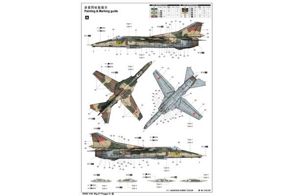 МиГ-27 Flogger D (Trumpeter 05802) 1/48