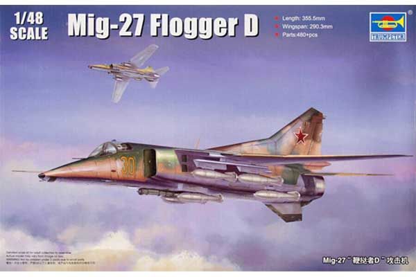 МиГ-27 Flogger D (Trumpeter 05802) 1/48