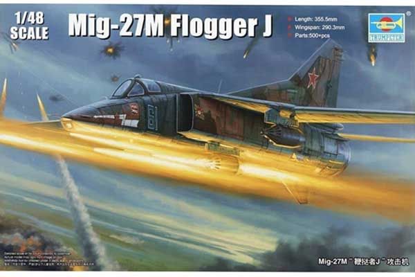 МиГ-27М Flogger J (Trumpeter 05803) 1/48 МиГ-27М Flogger J (Trumpeter 05803) 1/48