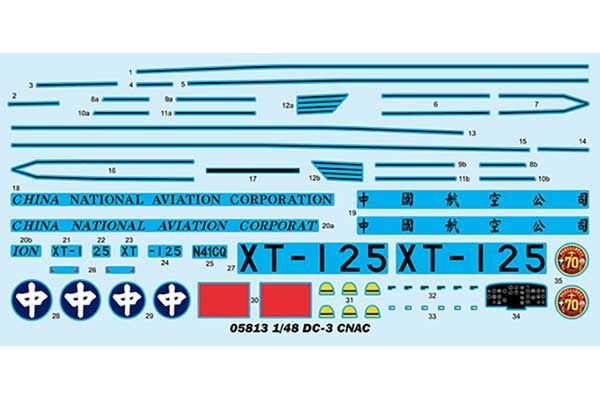 DC-3 CNAC (Trumpeter 05813) 1/48