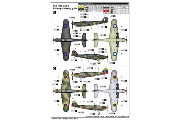 Fairey Fulmar MK.I (Trumpeter 05822) 1/48