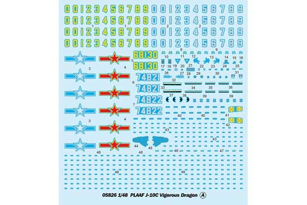 PLAAF J-10C Vigorous Dragon (Trumpeter 05826) 1/48