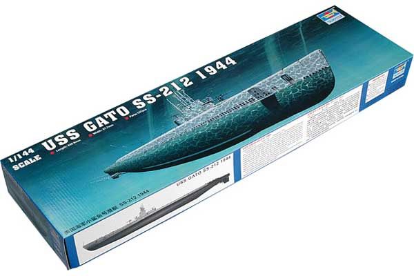 USS GATO SS-212 1944 (TRUMPETER 05906) 1/144