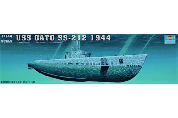 USS GATO SS-212 1944 (TRUMPETER 05906) 1/144