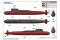 PLAN Type 092 Xia Class SSBN (Trumpeter 05910) 1/144