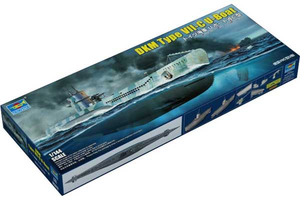 DKM Type VII-C U-Boat (TRUMPETER 05912) 1/144