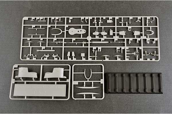 DKM Type VII-C U-Boat (TRUMPETER 05912) 1/144