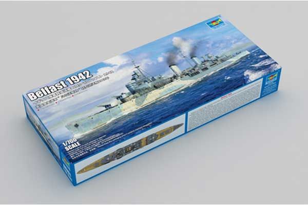 Belfast 1942 (Trumpeter 06701) 1/700