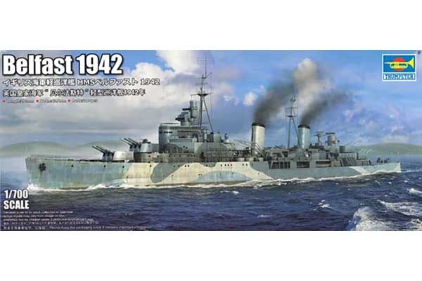 Belfast 1942 (Trumpeter 06701) 1/700