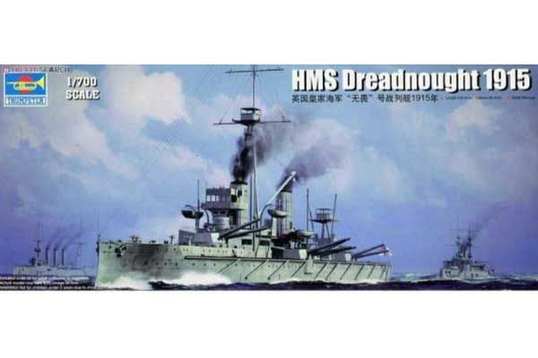 HMS Dreadnought 1915 (Trumpeter 06705) 1/700