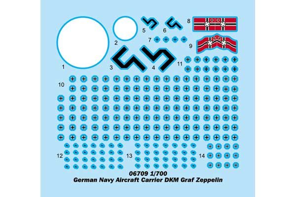 DKM Graf Zeppelin (Trumpeter 06709) 1/700