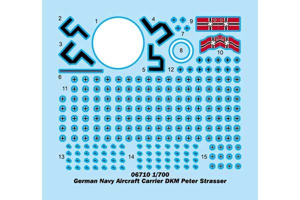 Німецький авіаносець DKM Peter Strasser (Trumpeter 06710) 1/700