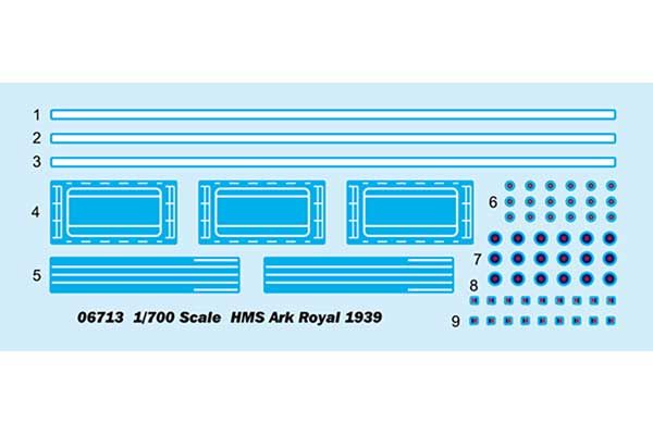 HMS Ark Royal 1939 (Trumpeter 06713) 1/700