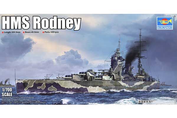 HMS Rodney (Trumpeter 06718) 1/700 HMS Rodney (Trumpeter 06718) 1/700