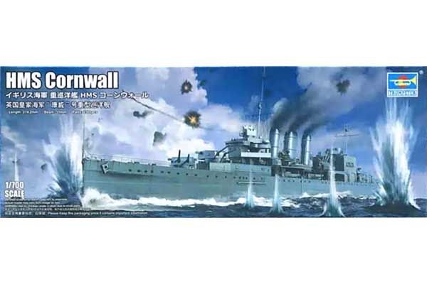 HMS Cornwall (Trumpeter 06734) 1/700 HMS Cornwall (Trumpeter 06734) 1/700
