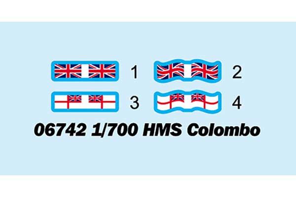 HMS Colombo (Trumpeter 06742) 1/700