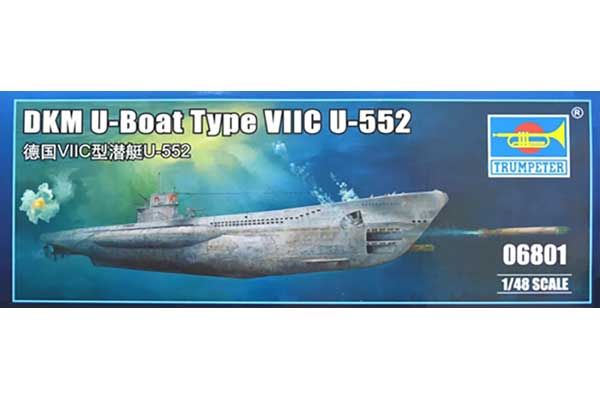 DKM U-Boat Type VIIC U-552 (Trumpeter 06801) 1/48