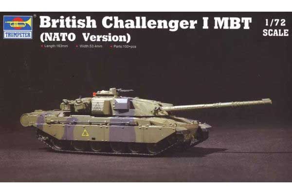 Challenger I версия НАТО (TRUMPETER 07106) 1/72 Challenger I версия НАТО (TRUMPETER 07106) 1/72