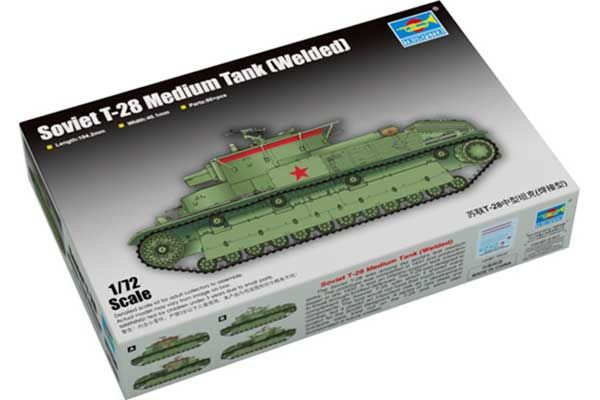 Т-28 середній танк (зварний) (TRUMPETER 07150) 1/72