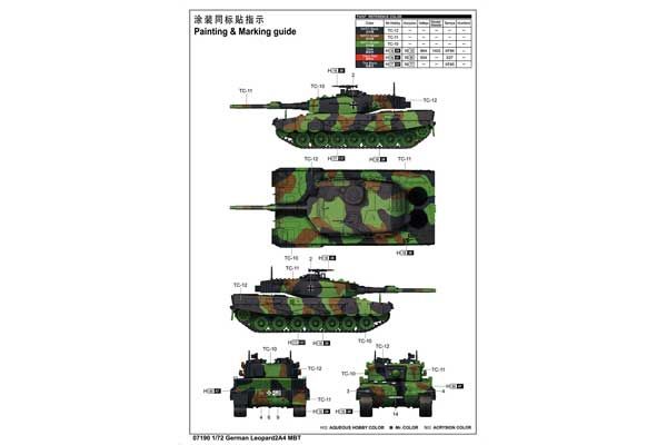 Leopard2A4 (Trumpeter 07190) 1/72